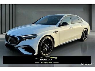 mercedes benz classe e 53 hybrid amg 449 ch + 163 ch 4 matic+ speedshift, burmester, superscreen, pano - tva récupérable - loa possible