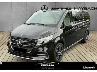 mercedes benz classe v 300 d 237 ch 4 matic facelift xl extralong amg line 8 places, distronic, camera 360, portes électriques tva récupérable