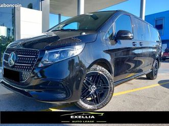 mercedes benz classe v 300 d 237 ch 4 matic new facelift xl extralong 8 places, - neuf - camera 360, attelage, portes électriques - tva récupérable - loa possib