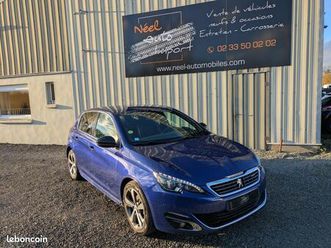 peugeot 308 ii gt line 1.6 bluehdi 120ch eat6 boite automatique