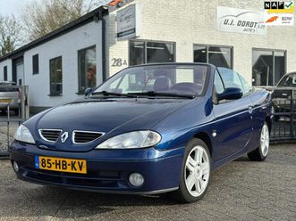 renault mégane cabrio - 1.6-16v dynamique leer/airco/netjes