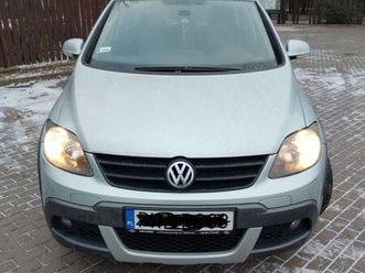 volkswagen golf cross, wv golf plus kalisz • olx.pl