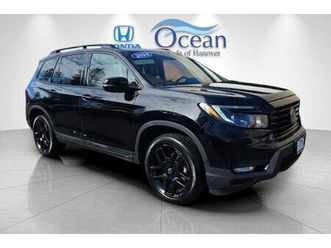 used 2024 honda passport awd black