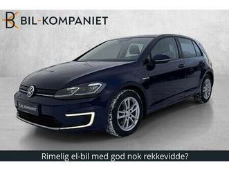 e-golf 136hk | kamera | norsk | eu 02/28