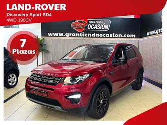 land-rover discovery sport sd4 4wd se 7 asientos
