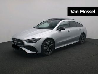 mercedes cla 250 e amg line shooting brake + panoramisch dak + trekhaak + carplay +