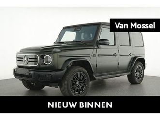 mercedes classe g 580 eq amg line + nappa leder + burmester + open dak +
