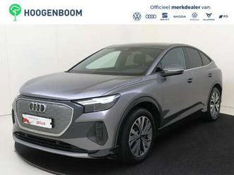 audi q4 sportback e-tron 40 advanced edition 77 kwh | parkeersensoren | lederen bekleding | soh 92%| cruise control | carplay | navigatie plus | stoelverwarming