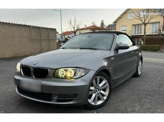 bmw serie 1 cabriolet 123d 204 cv bi-turbo