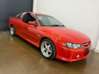 ss 6.0 ute a/t p/u supercharged