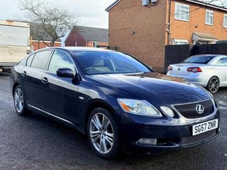 2007 lexus gs 450h 3.5 4dr cvt auto [leather pack] saloon petrol/electric hybrid automatic