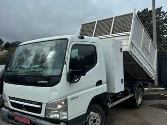 mitsubishi canter benne basculante 2.5 turbo diesel 125 cv / reprise possible