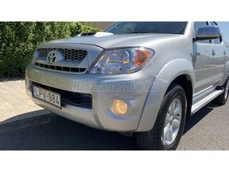 toyota hi lux hilux 3.0 d-4d 4x4 double sr+ (automata) nincs+áfa!full-extra!bőr!navigáció!ülésfűtés!horog!