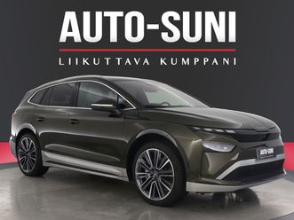 skoda enyaq 85x 4x4 style - korko 2,99% + kulut - #takuu5v/100tkm #ilp #matrixled #hud #vetokoukku #muistipenkit #360kamera #dcc #lodgedesign #lämmittävätuulila