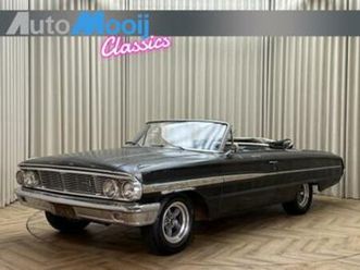 ford galaxie 500 cabriolet / x-code v8 / 5,7 liter / 4-barre — oldtimers — marktplaats