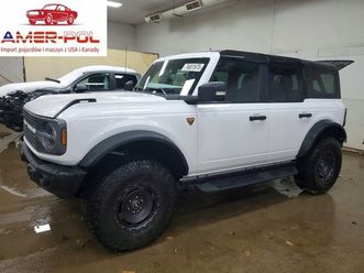 ford bronco badlands 2025 2.3 benzyna 300km