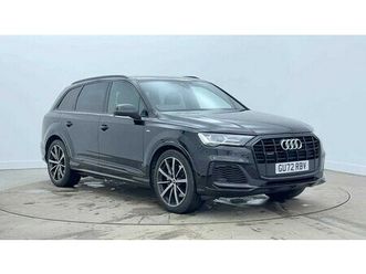 audi q7 suv black edition 55 tfsi quattro tiptronic