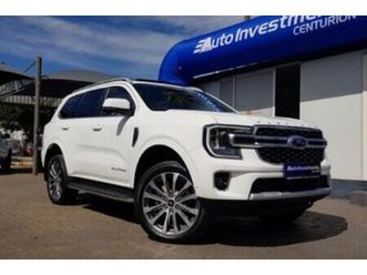 2024 ford everest 3.0d v6 platinum awd auto