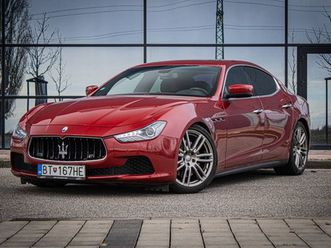 maserati ghibli s q4, 302kw / aj na splátky / protihodnota /