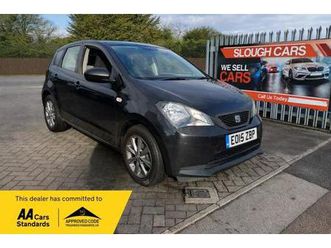 2015 seat mii 1.0 i tech 5dr hatchback petrol manual