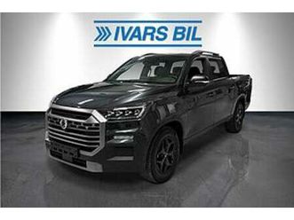 ssangyong musso kgm musso grand 2.2 e-xdi 4x4 automatisk, (cng) 202hk, 3,5t.