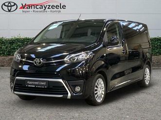 toyota proace verso 8pl mpv afneembare trekhaak cam gps sens v a