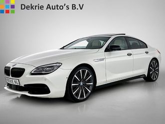 bmw 6-serie gran coupe 313pk 640d xdrive euro6 high executive performance / airco-ecc / navi / schuif-panorama dak / leder / pcc-camera