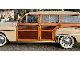 1950 plymouth special deluxe woody wagon