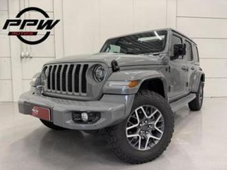 jeep wrangler unlimited 4xe 380 sahara skyone sting-grey/cus — jeep — marktplaats