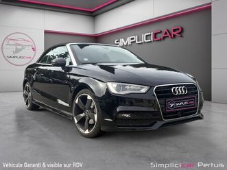 audi a3 cabriolet 1.4 tfsi 150 cv s line entretien complet audi très bon état garantie 12 mois