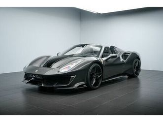 ferrari 488 pista spider carbon/lift/1. hand/stock/top
