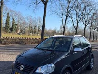 volkswagen polo cross 2007 zwart — volkswagen — marktplaats