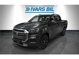 ssangyong musso kgm grand 2.2 e-xdi 4x4 automatisk, cng , 3,5t