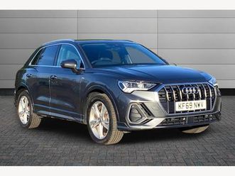 audi q3 40 tfsi quattro s line 5dr s tronic
