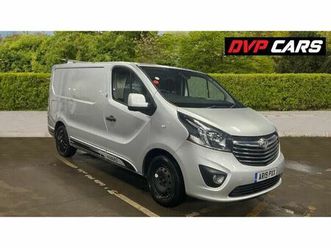 vauxhall vivaro cdti 2700 biturbo ecotec limited edition nav