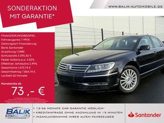 volkswagen phaeton v6 tdi 5-sitzer 4motion voll scheckheft