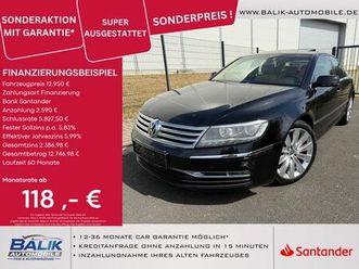 volkswagen phaeton 3.0 v6 tdi 4motion*dynaudio*schiebedach*