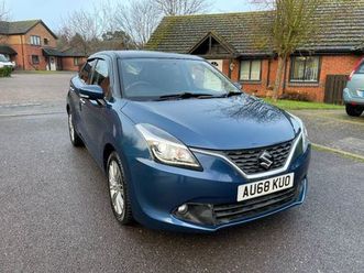 2018 suzuki baleno sz5 1.0 petrol 5 door