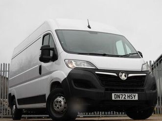 vauxhall movano 2.2 cdti 3500 biturbo dynamic panel van 5dr diesel manual fwd l3 h2 euro 6 (start/stop) (140 ps)