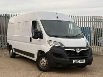 vauxhall movano 2.2 cdti 3500 biturbo dynamic panel van 5dr diesel manual fwd l3 h2 euro 6 (start/stop) (140 ps)
