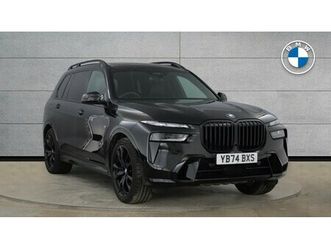 bmw x7 xdrive40d m sport 3.0 5dr
