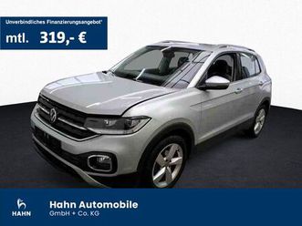 volkswagen t-cross 1.0tsi style led navi sitzh pdc app dab+