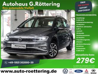 volkswagen golf sportsvan+led+ahk+gjr+shz+navi+kamera