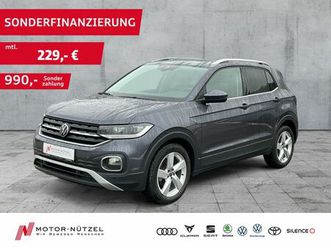 volkswagen t-cross 1.0 tsi style led+nav+acc+shz+rfk+nsw+vc