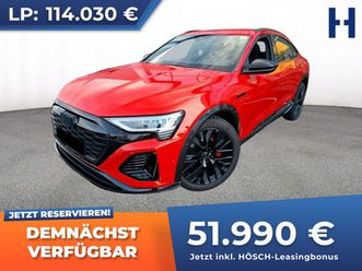audi q8 e-tron 55 sb quattro 2x s-line traumangebot -54% +++