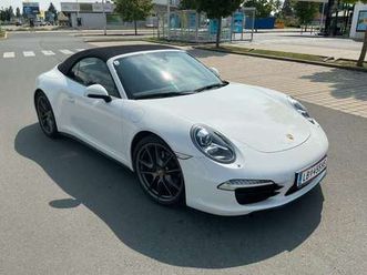 porsche 911 991.1 carrera 4 letzter sauger cabrio