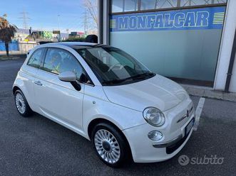 fiat 500 1.2 lounge bianco perla