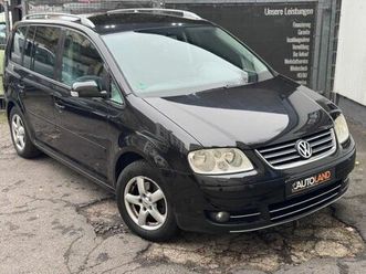 volkswagen touran highline 1.6l*7-sitzer*klima*tempo*szhz