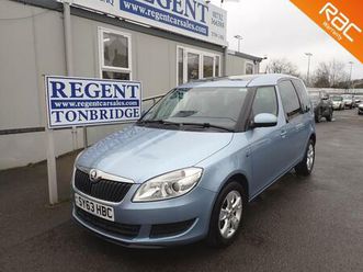 2013 skoda roomster 1.2 tsi se action mpv 5dr petrol manual euro 5 (86 ps)