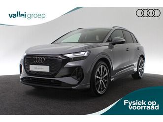 audi q4 e-tron s edition competition 45 82 kwh 210 kw / 286 pk quattro | trekhaak | assistentiepakket plus | optiekpakket zwart plus